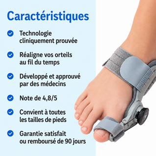 Lunava™  Correcteur d'Oignon Sans Chirurgie