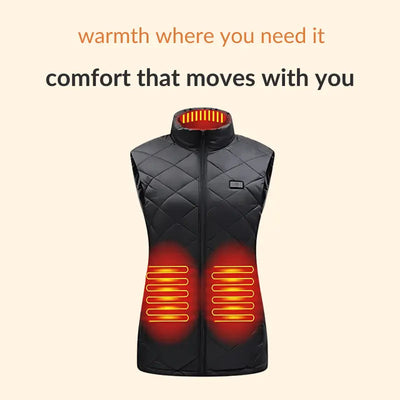women's heated gilet