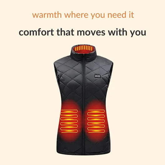 women's heated gilet