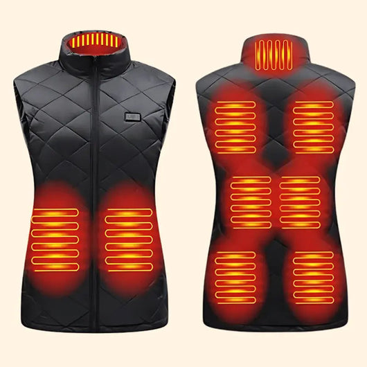 women's heated gilet