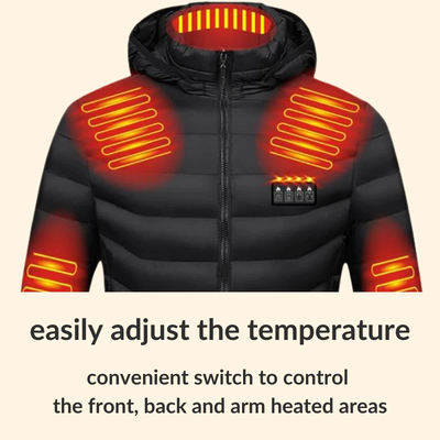 heated puffer jacket