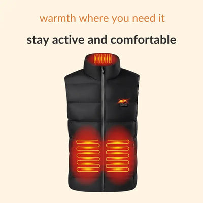 men's heated gilet