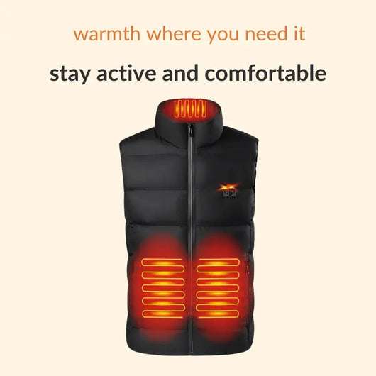 men's heated gilet