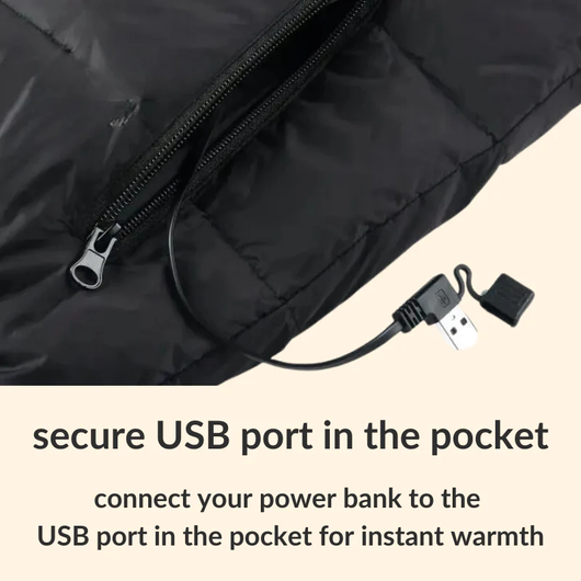 heated puffer jacket